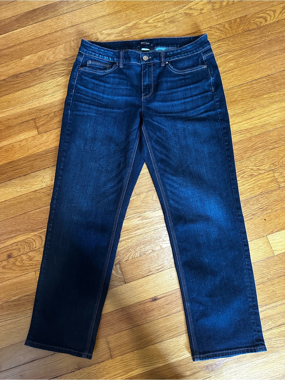 White House Black Market Contour Straight Leg Crop Jeans - Size 8